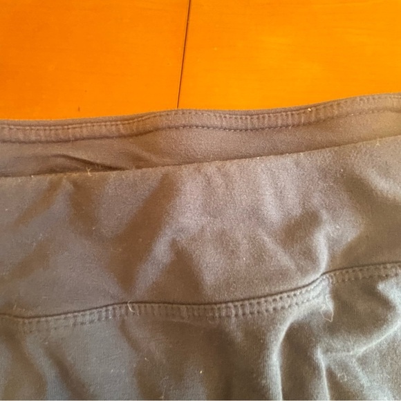 J Jill 2X Wearever Collection navy blue elastic waistband pull on midi skirt - Picture 2 of 7